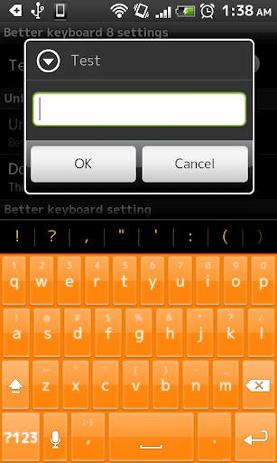 OrangeGlass KeyboardSkin截图3