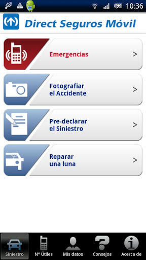 Direct Seguros Servicio Movil截图2