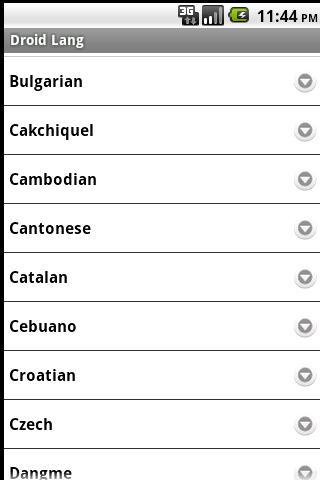 Droid Lang截图3