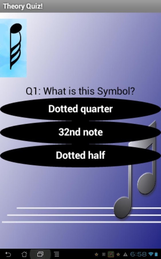 Music Notation Quiz截图2