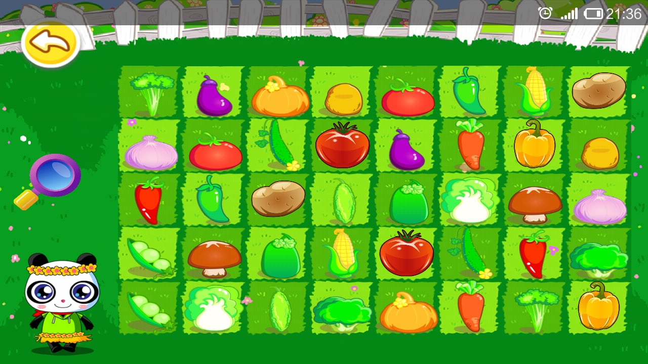儿童学习蔬菜游戏截图4