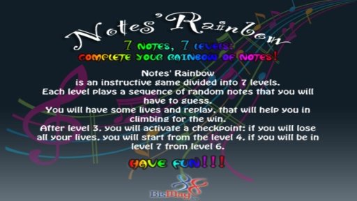 Notes' Rainbow Free截图6