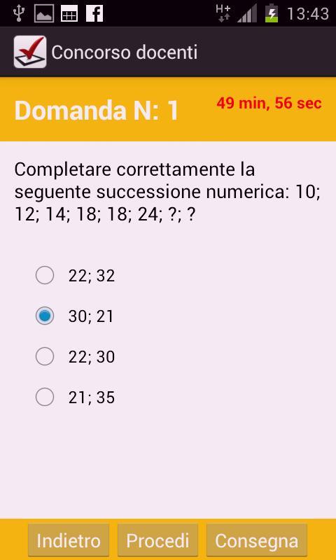 Quiz concorso docenti FREE截图1