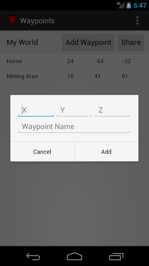 Waypoints for Minecraft截图3