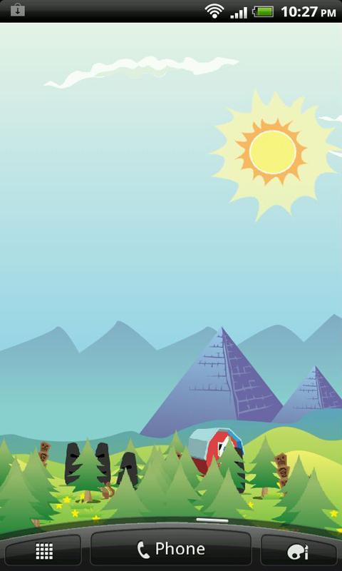 Vectorized Mountains LWP...截图2