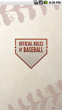Official Rules of Baseball截图