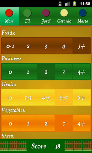 Agricola Score Calculator截图2