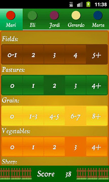 Agricola Score Calculator截图
