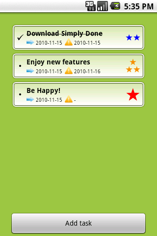 Simply Done (to-do list)截图6