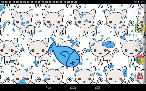 Cat and Fish LWP Lite截图1