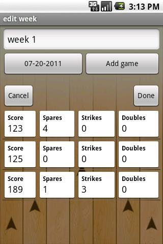 Bowling Stats and Logger截图2