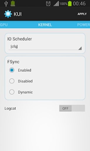 KUI - A Kernel Tweaker截图8