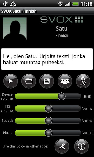 SVOX Finnish Satu Trial截图1
