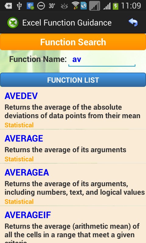 Excel Function Guidance截图6