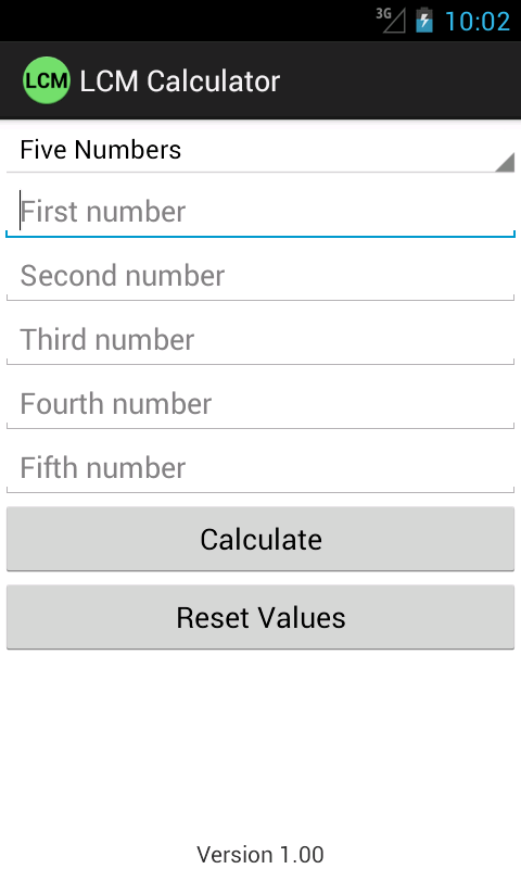 LCM Calculator截图3