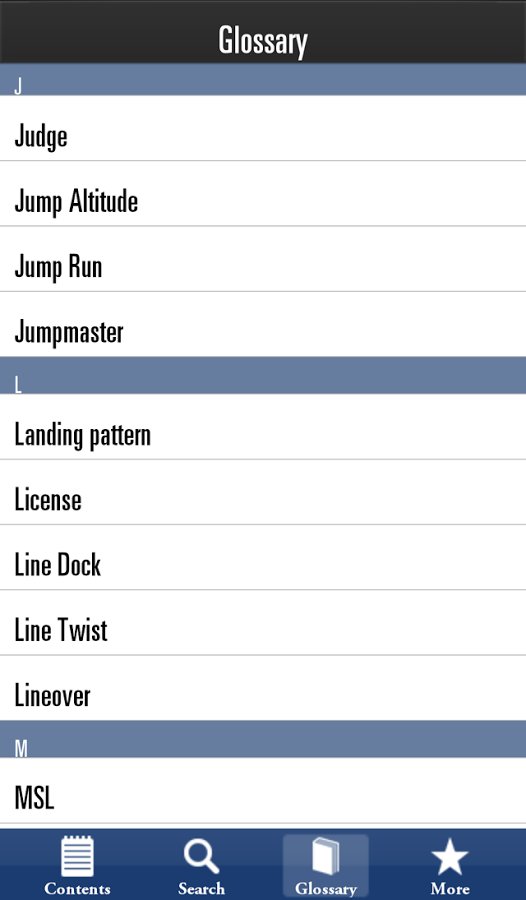 Skydiver's Information M...截图5