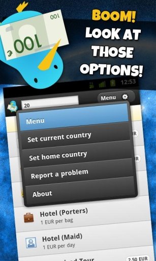 Tipping Bird: World Tip Guide截图1