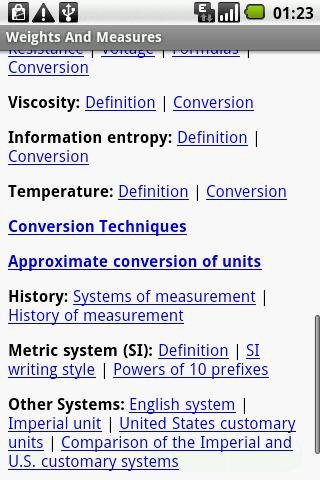 Weights and Measures FREE Guid截图2