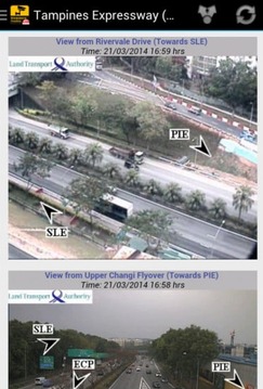 Singapore Traffic Cam截图