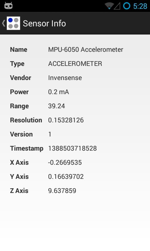 Sensor Log截图8