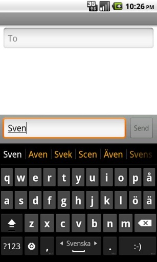 Swedish dictionary (Svenska)截图1