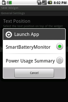 SBM Battery Widget截图