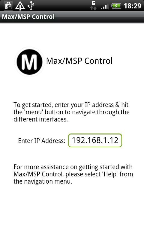 Max/MSP Control截图3