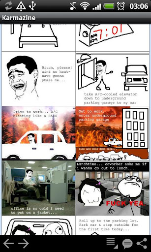 Karmazine - Rage Comics Reader截图2