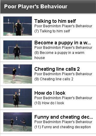 Poor Badminton Player Behavior截图1