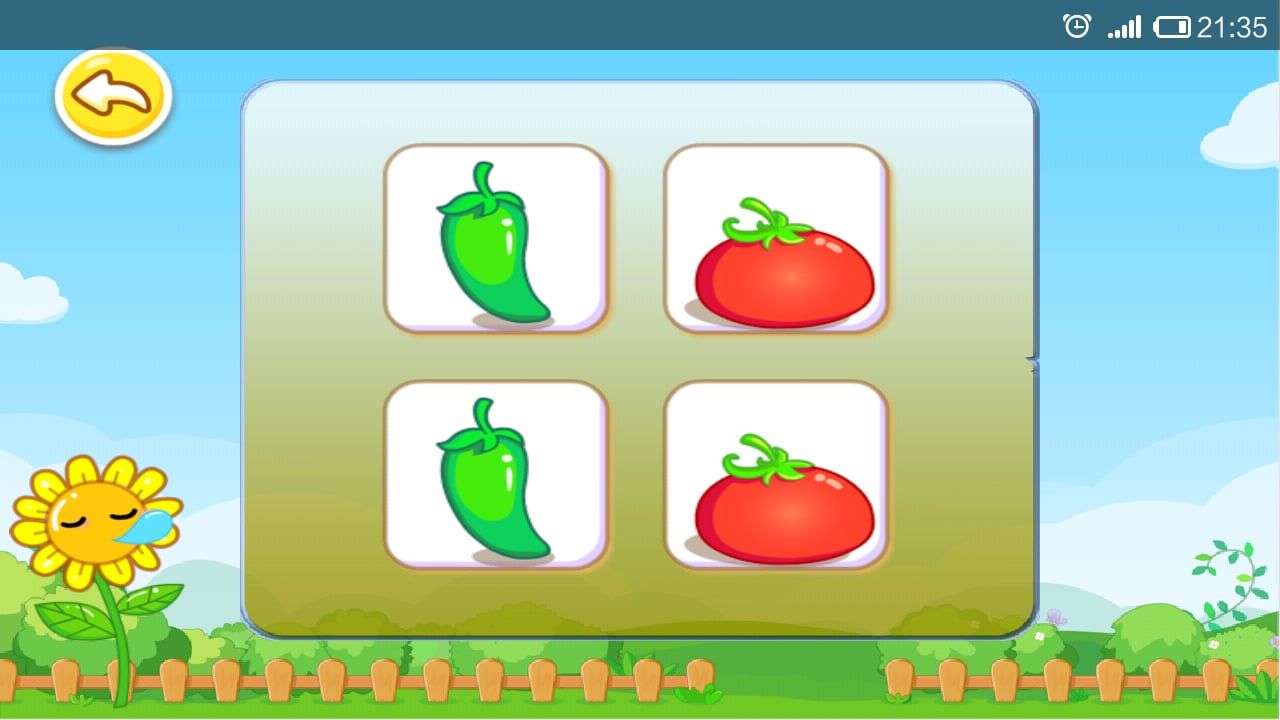 儿童学习蔬菜游戏截图1