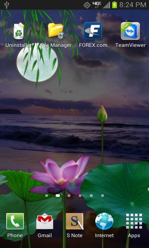 Lotus Pond Live Wallpape...截图5