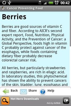 Cancer Preventing Food (Health截图