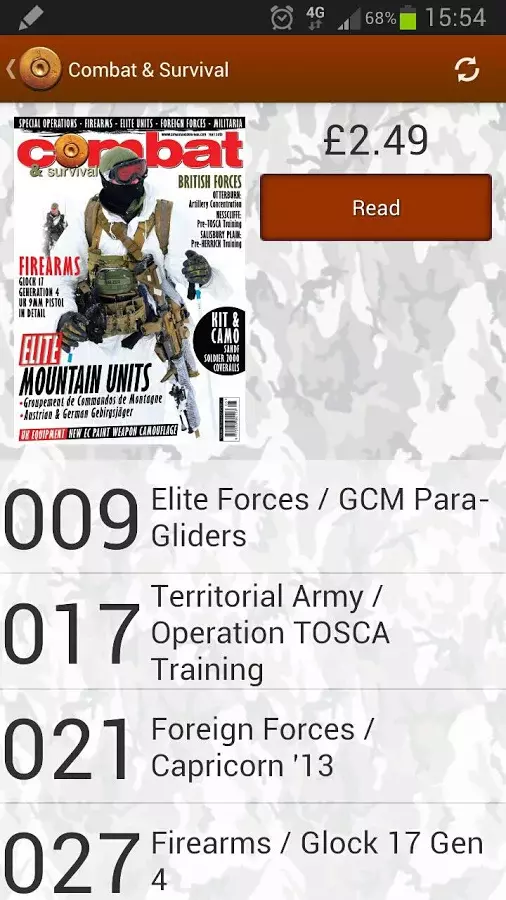 Combat & Survival Magazine截图2