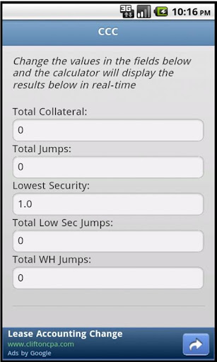 Courier Contract Calculator截图2