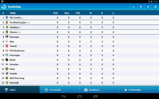 Eredivisie截图9