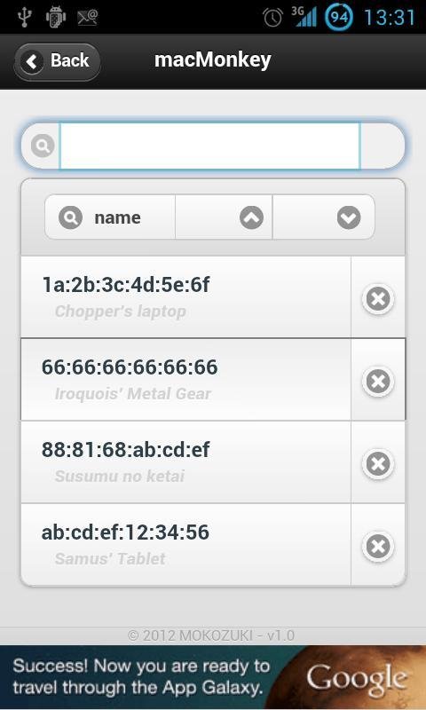 macMonkey MAC Address Tr...截图1