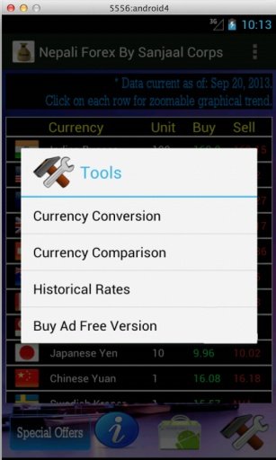 Nepali Currency Exchange Rates截图2