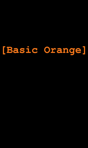 Basic Orange for CM7截图2