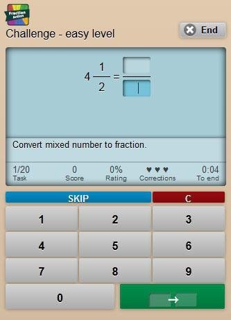 Fraction Action截图1