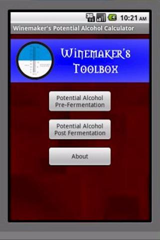 Winemaker's PA Calculator截图6