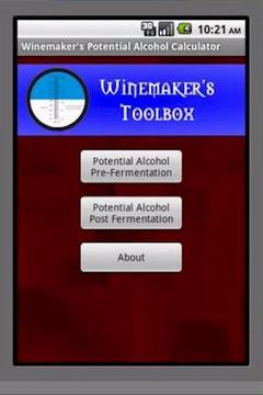 Winemaker's PA Calculator截图