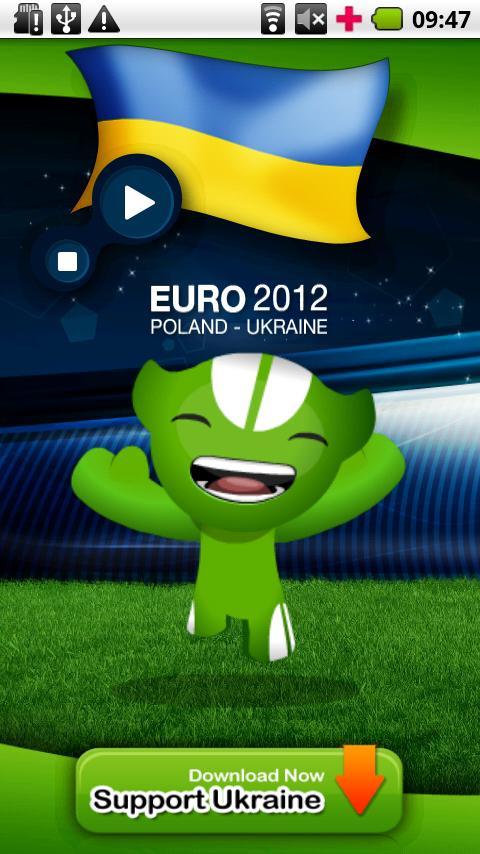 EURO 2012 UKRAINE Anthem截图2