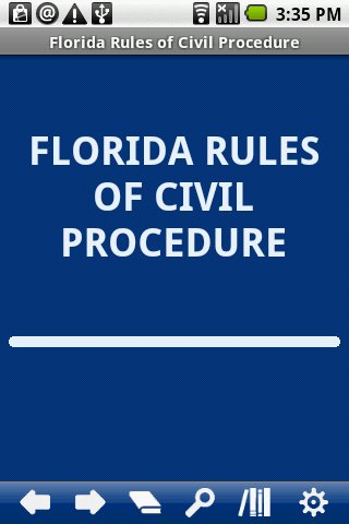 Florida Rules Civil Procedure截图3