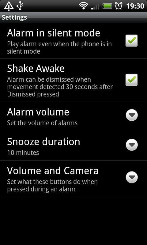 Shake Awake Alarm截图3