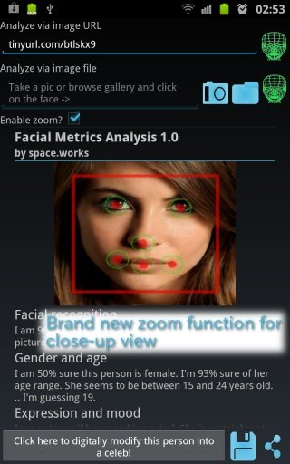 Facial Metrics Analysis截图1