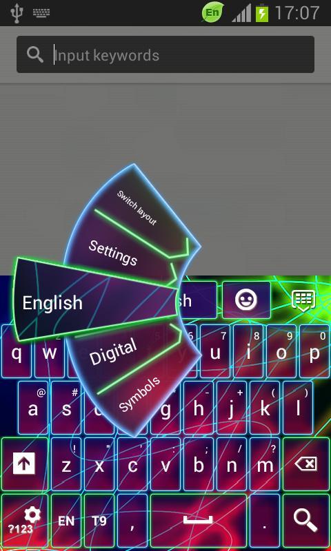 GO Keyboard Neon Color F...截图2