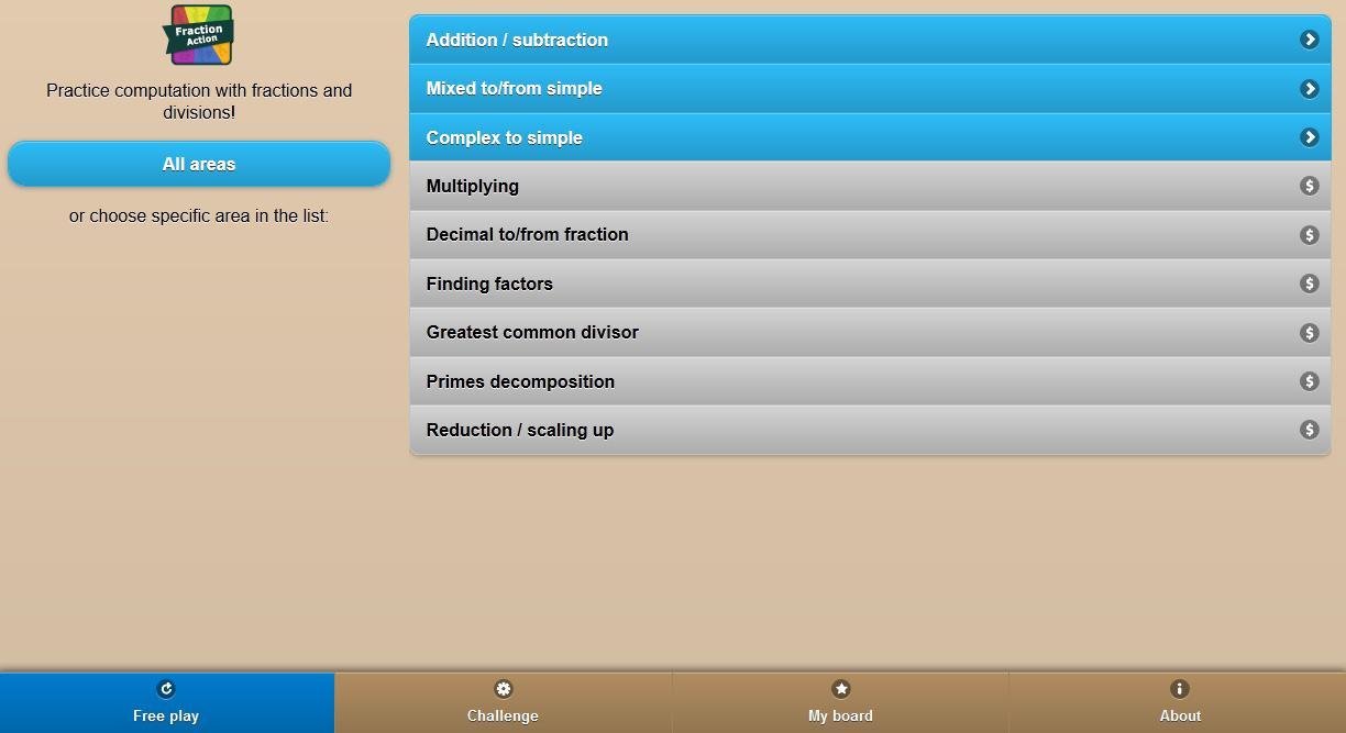 Fraction Action截图3