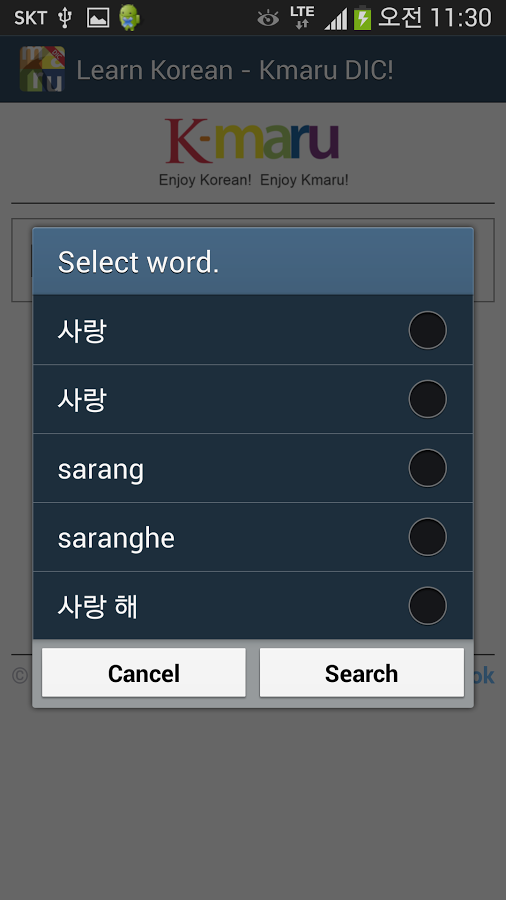 Learn Korean - Kmaru DIC截图7