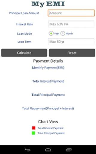 My EMI Calculator截图7