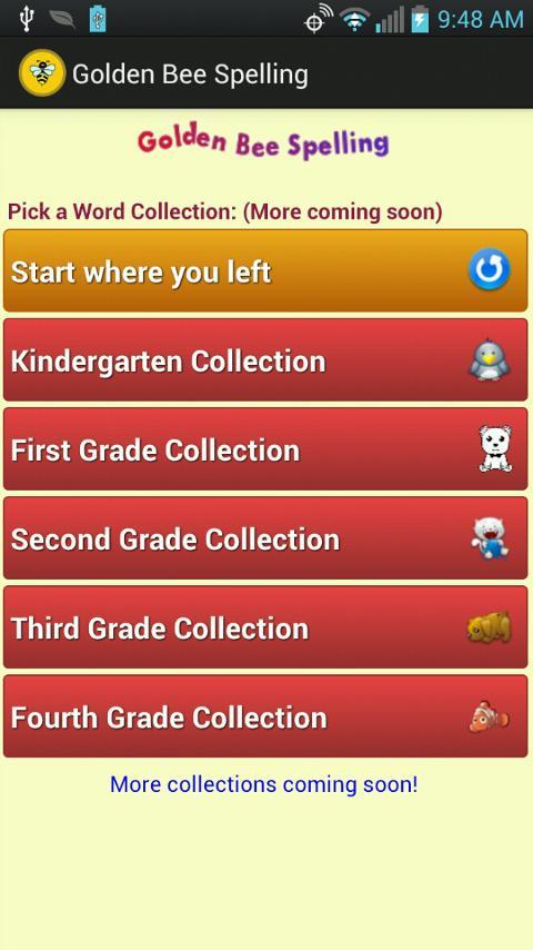 Golden Bee Spelling Free截图2